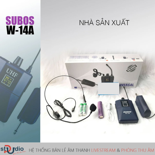 Mic thu âm trên điện thoại SUBOS W14A