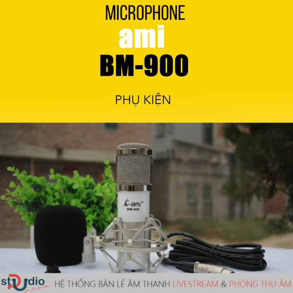 micro thu âm hát karaoke trên điện thoại BM900 Woaichang
