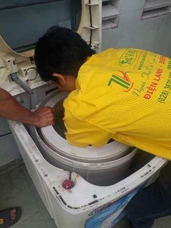 Vệ sinh máy giặt tại nhà TPHCM