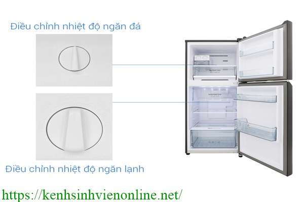 tiết kiệm điện cho tủ lạnh bằng cách điều chỉnh nhiệt độ ngăn đông phù hợp
