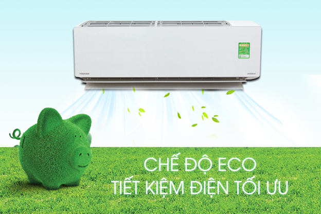 Tính năng Eco Mode của máy lạnh Toshiba