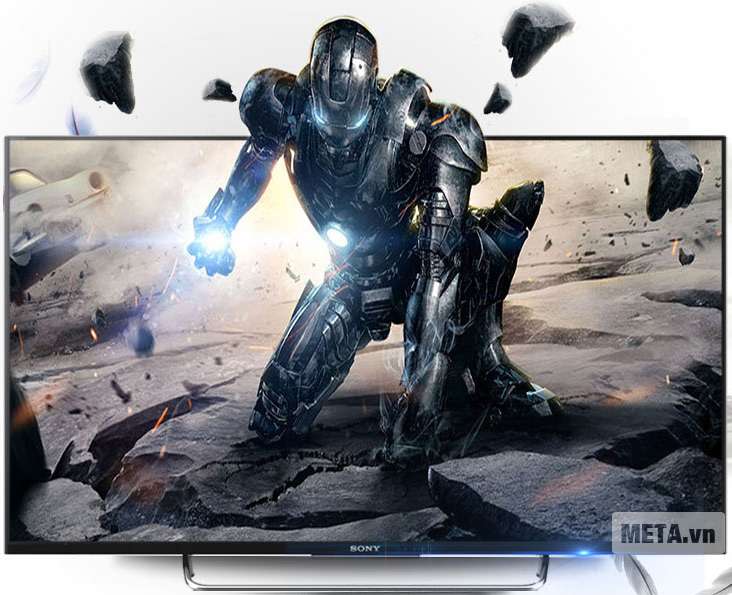 Tivi smart Sony 55 inch Full HD 55W800C mang đến hình ảnh sống động.