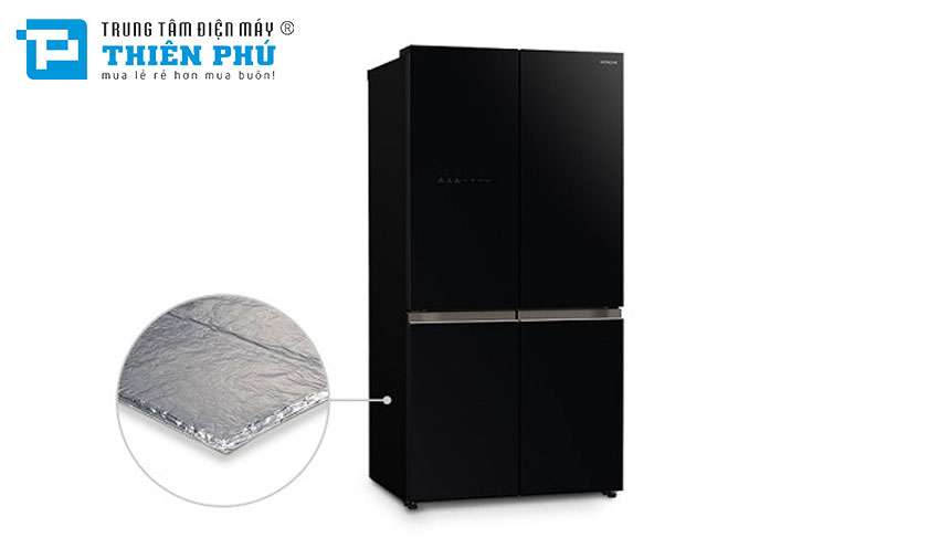 Tủ Lạnh Hitachi Inverter 569 Lít R-WB640VGV0(GBK) 4 Cánh