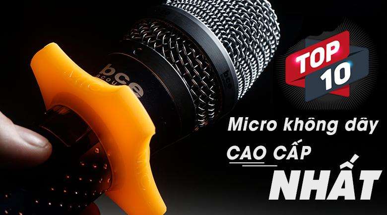 top 10 micro karaoke không dây hay nhất hiện nay