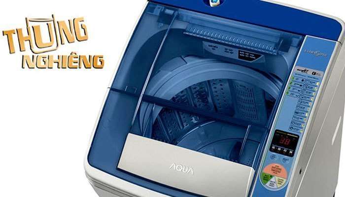Thùng giặt nghiêng giúp máy giặt Aqua AQW-U800Z2T tiết kiệm nước hiệu quả