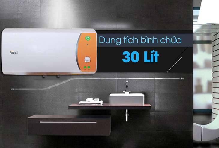 Top 5 bình nóng lạnh dung tích lớn giá rẻ hấp dẫn