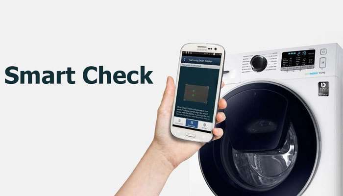 "Bắt bệnh" máy giặt Samsung dễ dàng với Smart Check 