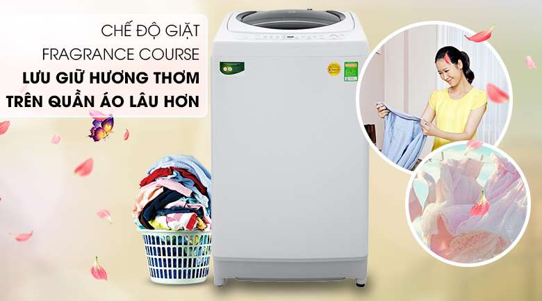 Chế độ giặt lưu giữ hương thơm Fragrance course- Máy giặt Toshiba 9kg AW-G1000GV WG