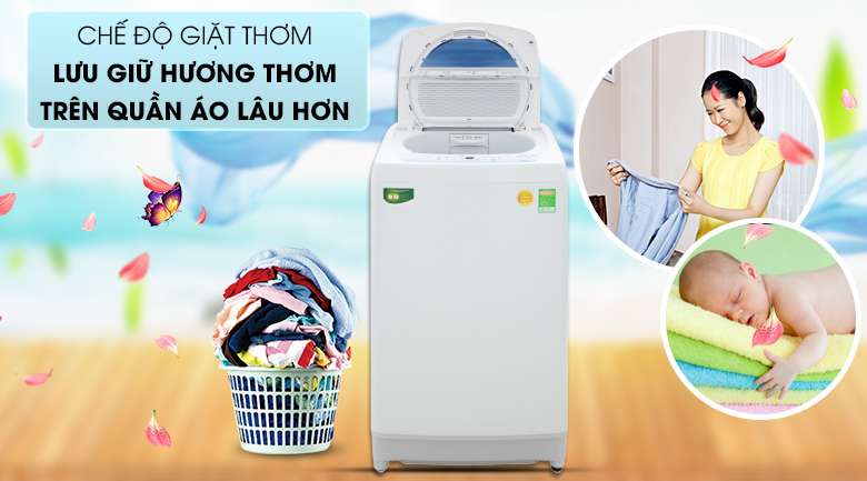 Chế độ giặt lưu giữ hương thơm Fragrance course - Máy giặt Toshiba 10 kg AW-G1100GV WB