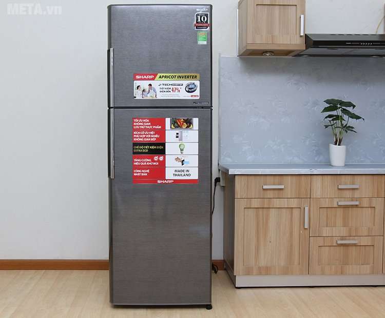 Tủ lạnh Sharp inverter SJ-X346E-DS