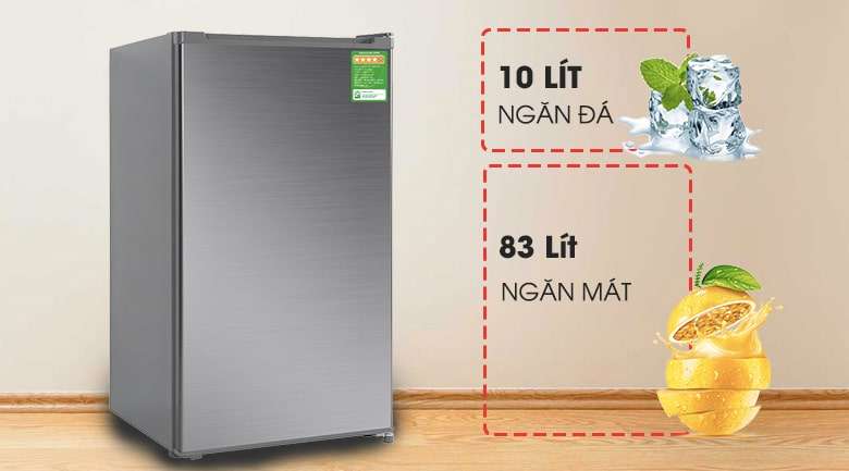 Tủ lạnh Beko 93 lít RS9051P phù hợp gia đình 1-2 người