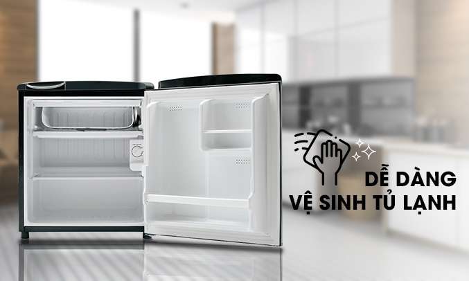 Tủ lạnh mini Aqua 50 lít AQR-D59FA (BS)
