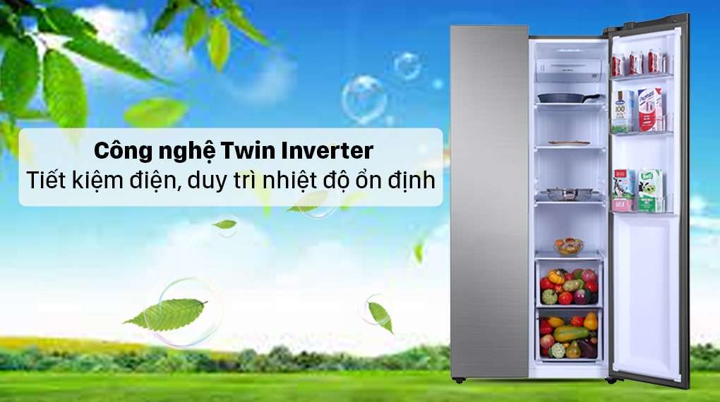5. Công nghệ Twin Inverter nâng cao hiệu quả tiết kiệm điện
