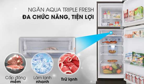 Ngăn đa chức năng Aqua Triple Fresh