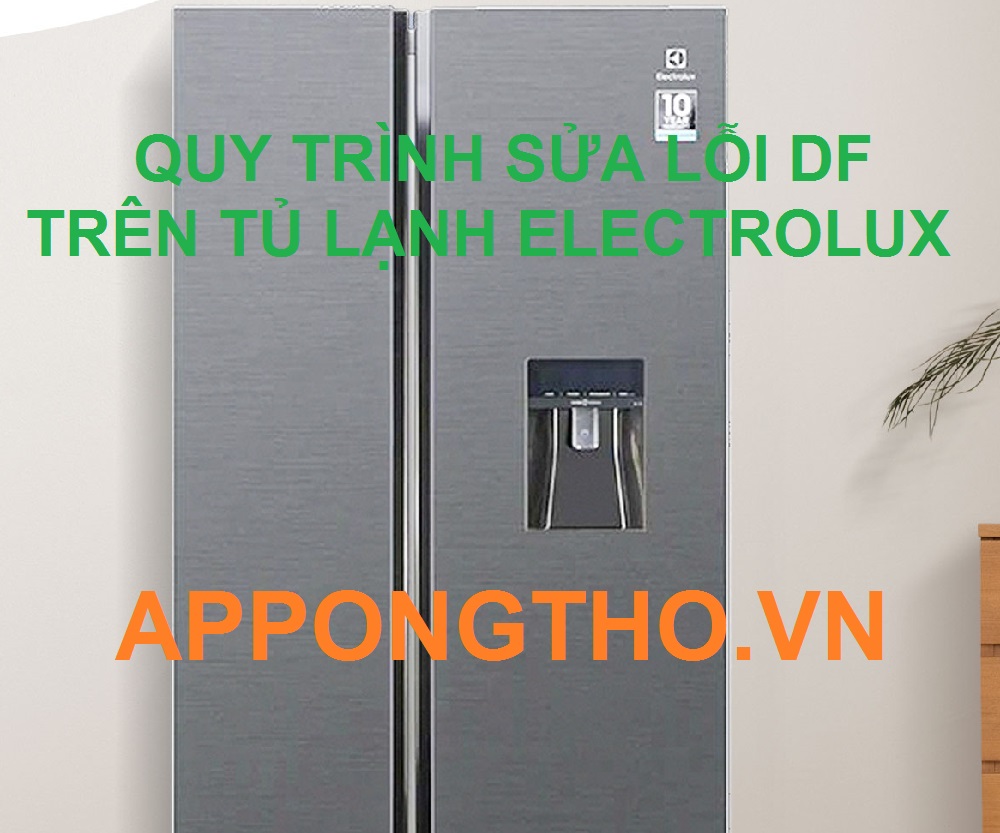 Quy trình tự sửa lỗi DF tủ lạnh Electrolux 19 Bước an toàn