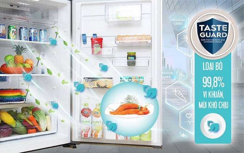 Công nghệ Taste Guard - Tủ lạnh Electrolux Inverter 334 lít EME3700H-H