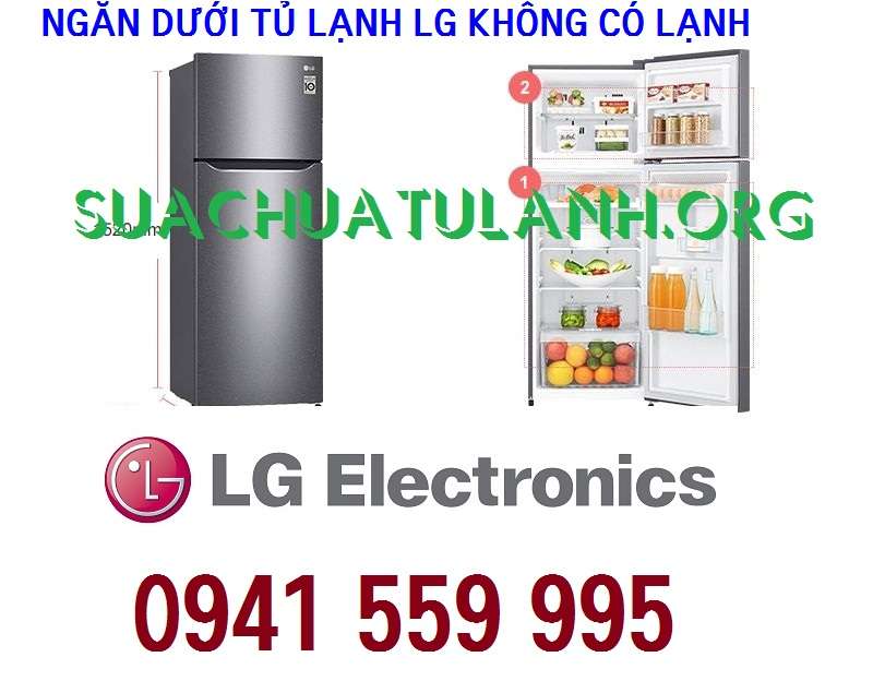 tủ lạnh lg không lạnh ngăn dưới