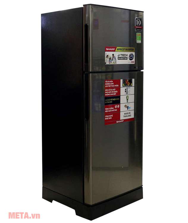 Tủ lạnh Inverter Sharp SJ-X201E-SL