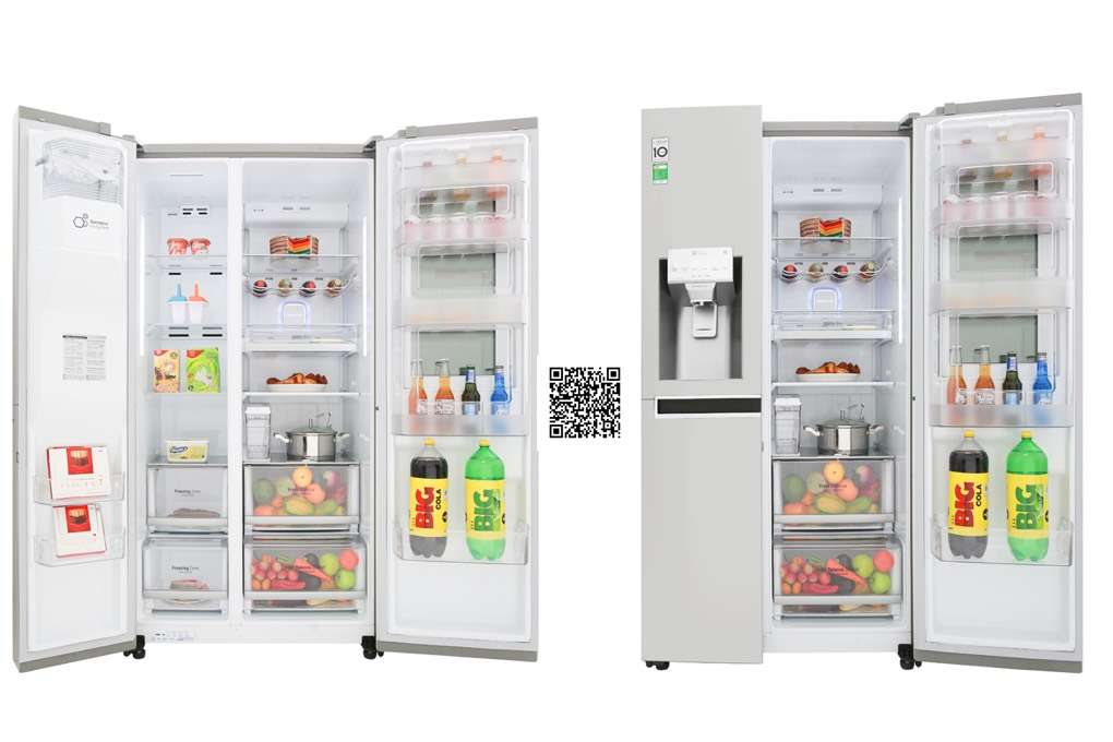 Tủ lạnh LG Inverter InstaView Door-in-Door 601 lít GR-X247JS, tủ lạnh lg 600 lít