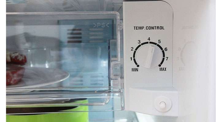 Luôn điều chỉnh nhiệt độ tủ ở mức phù hợp