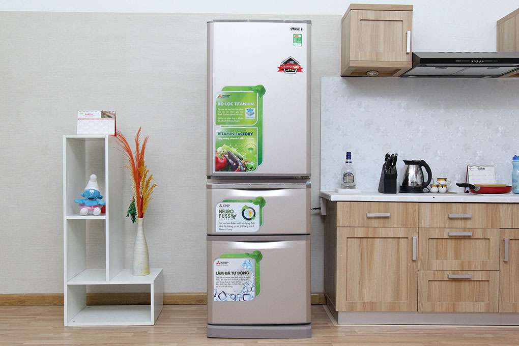 Tủ lạnh Mitsubishi Electric MR-C46G-PS 370 lít hình 2