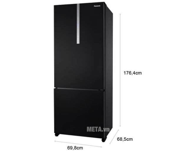 Tủ lạnh Panasonic 410 lít 2 cánh Inverter NR-BX460XKVN