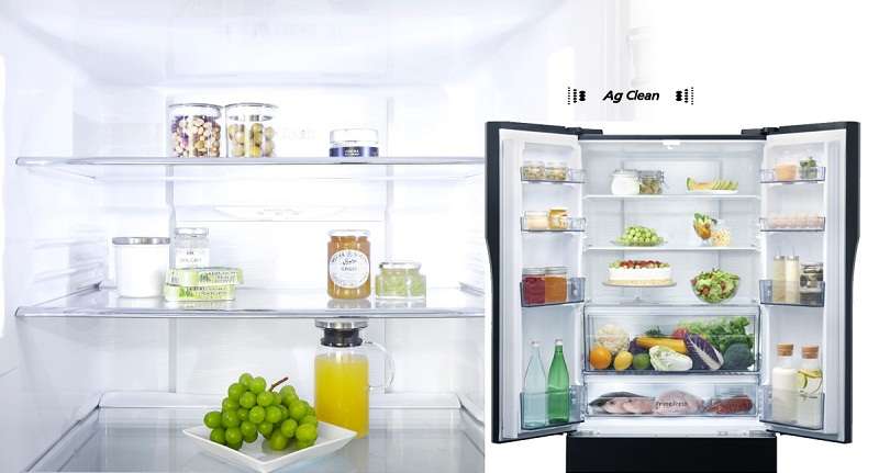 Tinh thể bạc Ag Clean kháng khuẩn, khử mùi tối ưu cho tủ lạnh - Tủ lạnh Panasonic Inverter 491 lít NR-CY558GKVN