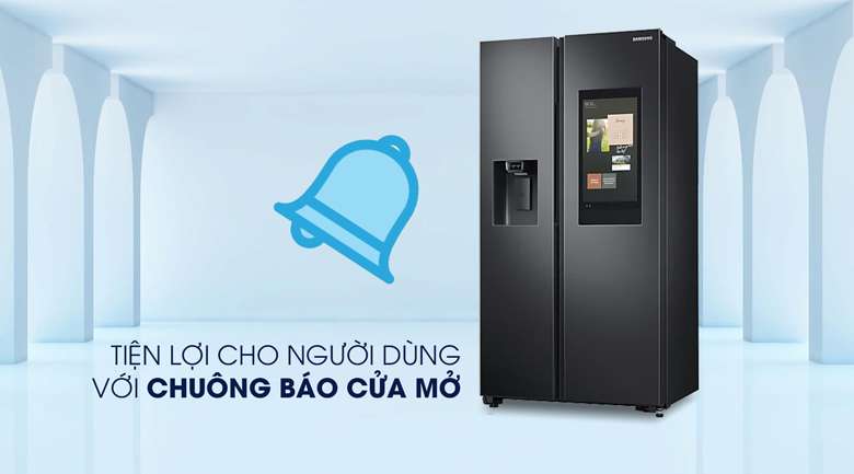 Tủ lạnh Samsung Inverter 616 lít RS64T5F01B4/SV - Chuông