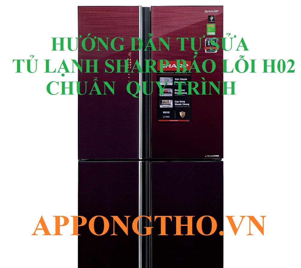 Có cần gọi thợ sửa khi tủ lạnh Sharp lỗi H-02 không?