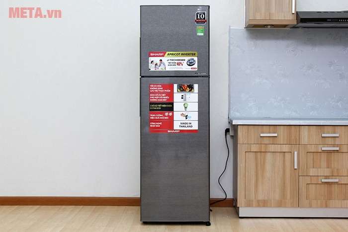 Tủ lạnh Sharp J-TECH INVERTER SJ-X281E-DS với công nghệ Extra Eco tiết kiệm năng lượng