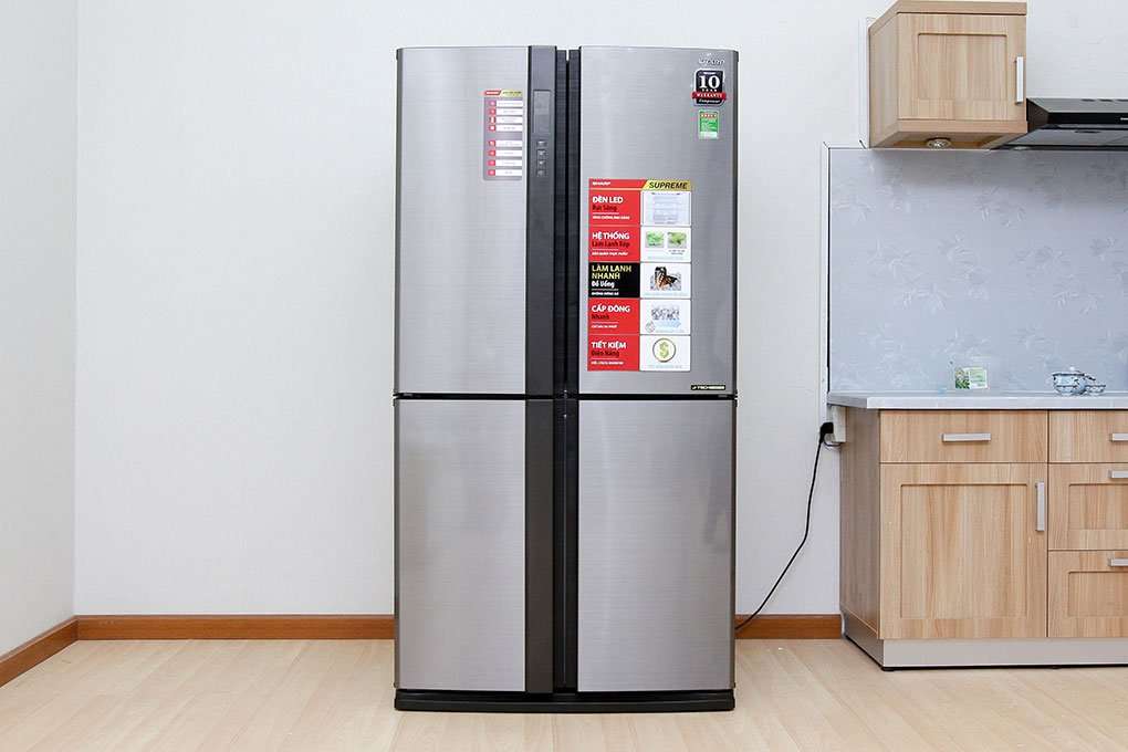 Tủ Lạnh Sharp Inverter 626 lít SJ-FX631V-SL