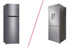 Sự khác nhau cơ bản giữa tủ lạnh Samsung RB27N4170S8/SV và LG GN-L255PS
