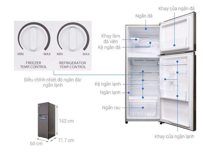 Tủ lạnh 300 lít Toshiba Inverter GR-A36VUBZ DS