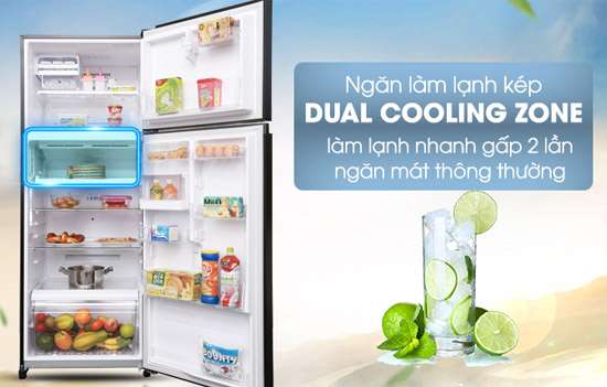 Ngăn làm lạnh nhanh Dual Cooling Zone