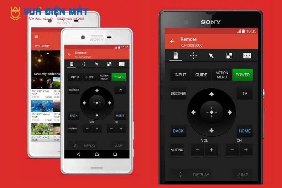 ứng dụng điều khiển tivi sony bằng điện thoại
