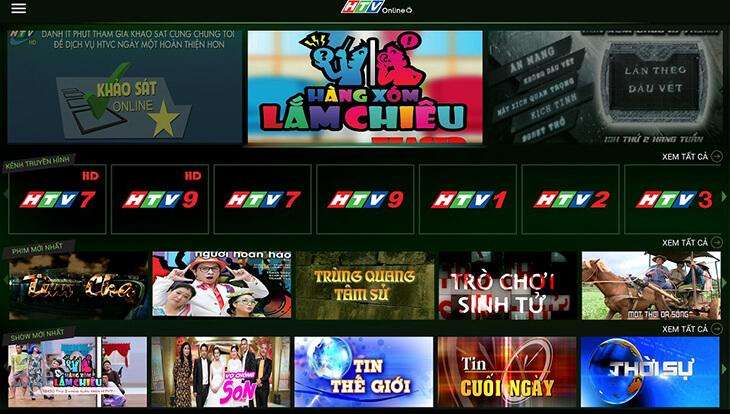  Ứng dụng HTV Online