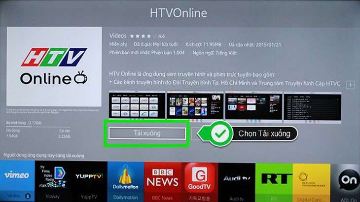  Ứng dụng HTV Online