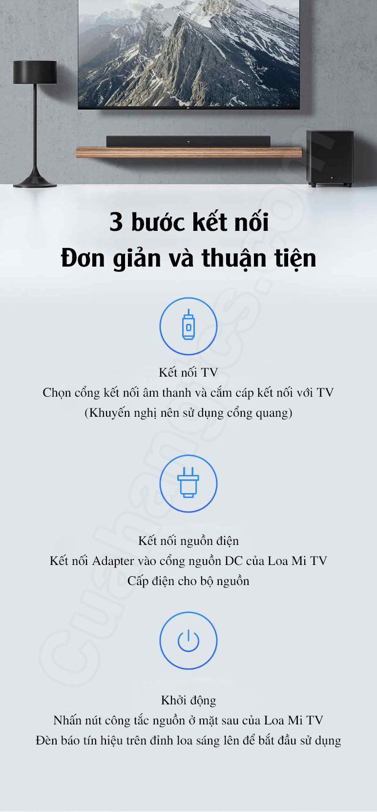 Loa soundbar xiaomi 2.1 Mi TV Speaker Theater Edition MDZ-35-DA
