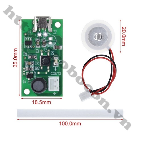 Mạch Phun Sương Mini Cổng Micro USB 5V