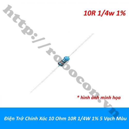 Điện Trở Chính Xác 330 Ohm 330R 2W 1% 5 Vạch Màu