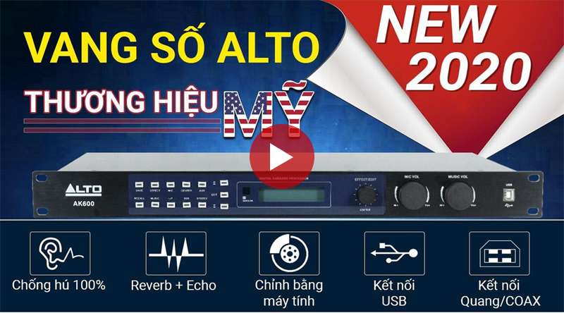 Vang số Alto AK600