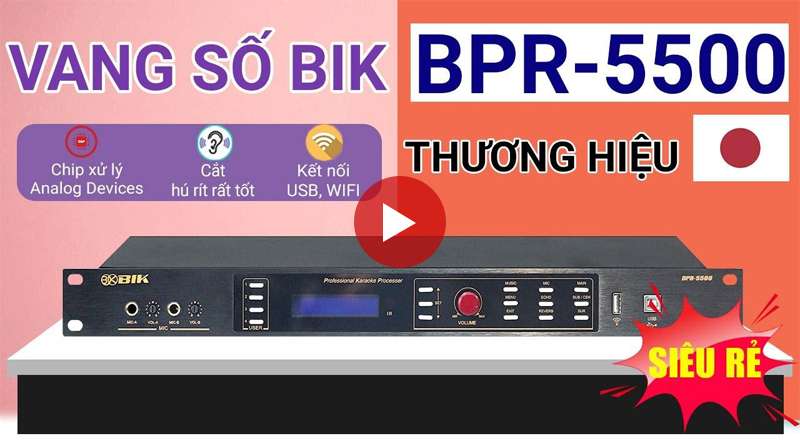 Vang số BIK BRP-8500