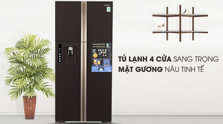 Tủ lạnh Hitachi Inverter 540 lít R-W660FPGV3X GBW