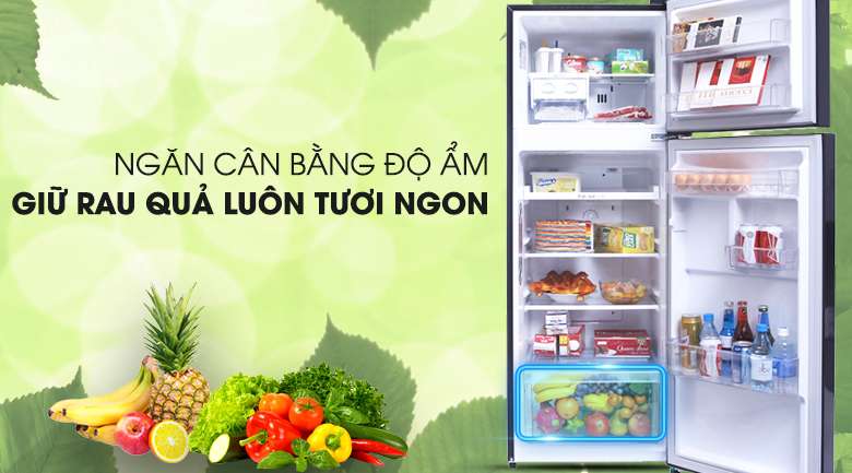 Ngăn giữ ẩm cho rau củ - Tủ lạnh LG Inverter 208 lít GN-L208PN