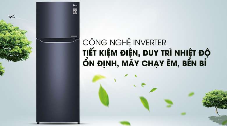 Vận hành ổn định tiết kiệm với công nghệ Inverter - Tủ lạnh LG Inverter 315 lít GN-L315PN
