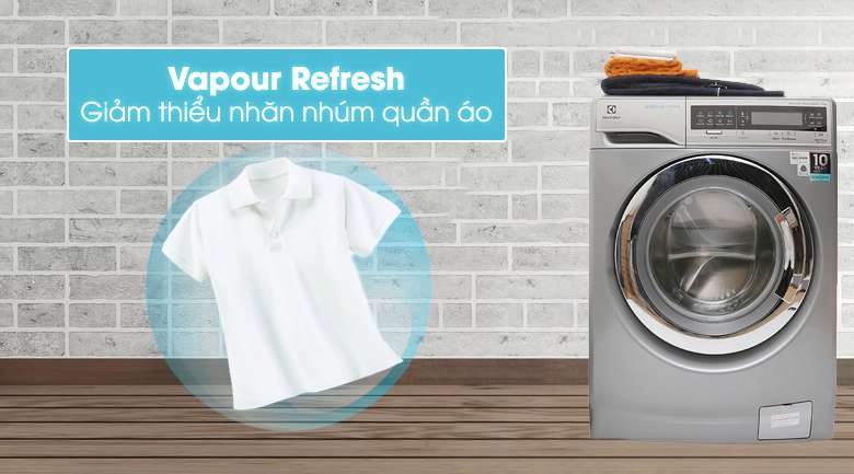 Chức năng Vapour Refresh - Máy giặt Electrolux Inverter 11 kg EWF14113 S