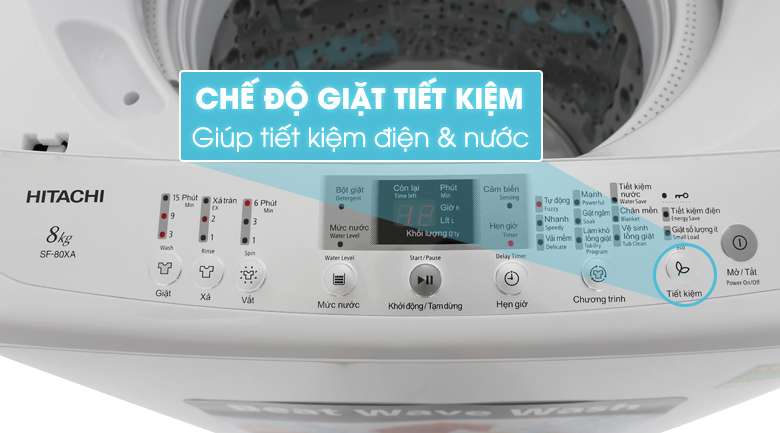 chế độ giặt tiết kiệm