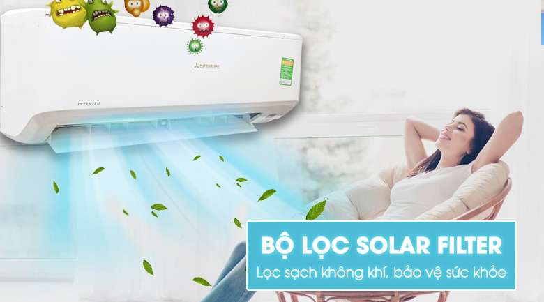Bộ lọc khử mùi Solar Filter