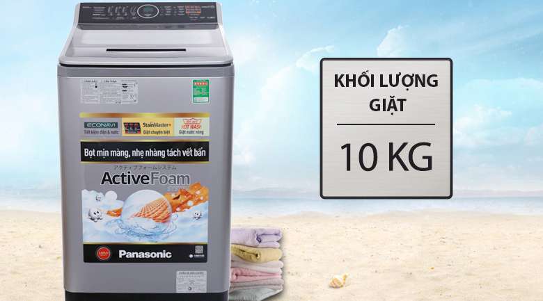 Máy giặt Panasonic NA-F100V5LRV - Khối lượng giặt 10 kg 