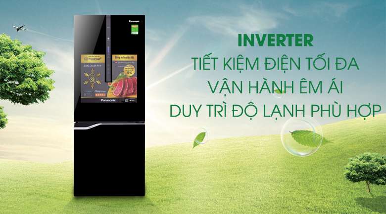 Tủ lạnh Panasonic Inverter 255 lít NR-BV288GKV2 - Inverter